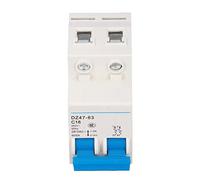 Interruttore automatico Mini interruttore automatico, interruttori automatici a corrente residua for montaggio su guida DIN a bassa tensione 400 V for illuminazione for ufficio