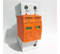 Interruttore Automatico Miniatura, DC 500V 800V 1000V Dispositivo Protezione Sovratensione 2p 20ka~40ka Casa Arresto Bassa Tensione Dinamica Din Rail 2 Poles DC1000V(DC500V)