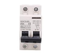 Interruttore automatico miniaturizzato 2P 25A 4KV DC12-400V AC90-400V Isolatore for sistema fotovoltaico con montaggio su guida DIN Interruttori ad aria