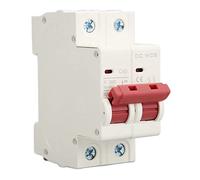 Interruttore automatico miniaturizzato 2P CC Montaggio su guida DIN 1000V 40 Amp Isolatore for sistema fotovoltaico solare e altri sistemi CC Interruttori ad aria