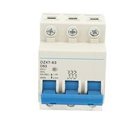 Interruttore automatico miniaturizzato 3P Interruttore automatico di protezione for montaggio su guida DIN 400V 63A for home office Interruttore automatico