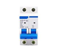 Interruttore automatico miniaturizzato AC MCB 1P 2P 230V 400V 6KA Interruttore pneumatico 6A 10A 16A 20A 32A 40A 50A 63A Protezione da sovraccarico e cortocircuito(63A)