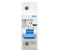 Interruttore Automatico Miniaturizzato CC, Interruttore Automatico Miniaturizzato CC 1P 125a 250 V Montaggio su Guida Din, Per Sistema Solare Fotovoltaico TOB1Z 125 C125, Sezionatore Solare Fotovoltai