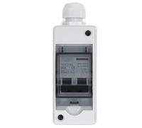 Interruttore automatico miniaturizzato CC, isolatore di circuito CC versatile impermeabile IP65 DC12V?400V AC90?400V PA66 completo for sistema fotovoltaico Interruttore automatico