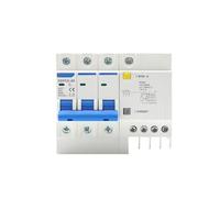 Interruttore automatico miniaturizzato domestico DZ47LE-63 pneumatico 3P + N con protezione dalle perdite cancello principale trifase(DZ30LE-6A)