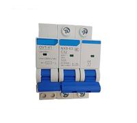 Interruttore automatico miniaturizzato MCB NXB-63 e OVT-X1 2P AC 230/400V Montaggio su guida DIN Interruttore pneumatico domestico in miniatura Componenti elettrici