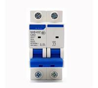 Interruttore automatico miniaturizzato NXB-63 D tipo 1P 2P 3P 4P MCB Interruttore aria domestico DZ47 Aggiornamento domestico(2,40A)