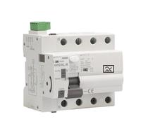 Interruttore automatico modulare con dispositivo di riarmo automatico di tipo A 40A 63A 30mA 100mA 300mA interruttore di sicurezza 220V(4P-40A-100mA)