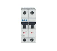 INTERRUTTORE AUTOMATICO MODULARE EATON FAZ-C6/2 - Bianco, 219g, 3.6x7.55x8 cm