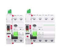 Interruttore Automatico Modulare RCD LED Di Tipo B 40A 63A 30mA 100mA 300mA Interruttore Di Sicurezza Interruttore Di Dispersione 220V(16A,2 Pole 30 mA)