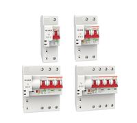 Interruttore automatico monofase 1P 2P 3P 4P, misuratore di consumo energetico, misuratore di potenza kWh, 220 V 380 V(4 Phase 380V,50A)