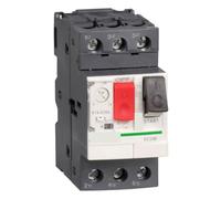 Interruttore automatico motore magnetotermico GV2ME06, controllo tramite pulsanti, impostazione corrente 1-1,6 A