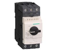 Interruttore automatico motore magnetotermico GV3P13, controllo a manopola, corrente di impostazione 9-13 A, potere di interruzione massimo Icu 100 kA