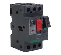 Interruttore automatico motore per protezione da sovraccarico e cortocircuito Interruttore magnetico termico serie Gv2 per motori monofase e trifase Colore nero (GV2ME10C4-6.3A)