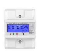 Interruttore automatico Multifunzionale RS485 3 fasi 4 fili Wattmetro elettronico Misuratore di consumo energetico 5-80A 380V AC 50Hz Retroilluminazione 1 Pz