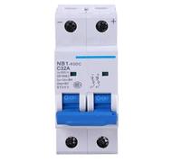 Interruttore automatico NB1-63DC 1P 2P 4P DC500V 6KA C1A 2A 3A 4A 5A 6A 10A 16A 20A 25A 32A 40A 50A 63A(2P DC500V,6A)