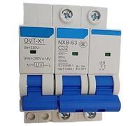 Interruttore automatico NXB-63 400 V E OVT-X1 230 2P CA 230/400 C2, C3, C4, C6, C10, C1, C16, C20, C25, C32, C40, C50, C63(OVT-X1,NXB-63 2P C3)