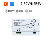 Interruttore automatico per Tuya WiFi Smart Switch 220W/10A 432372mm 7-32V/USB