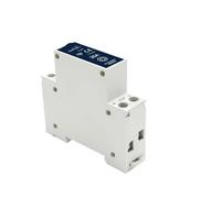 Interruttore automatico Relè temporizzato 1P+N 63A Potenza Energia kWh Tensione Corrente Misuratore Interruttore di controllo remoto vocale Casa(63A)