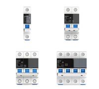 Interruttore automatico ROCB NB6-63 DZ30 DZ40 EPN DPN TPN 1P 2P 3P 4P AC 230/400V Montaggio su guida DIN Interruttore pneumatico in miniatura(25A,4P)