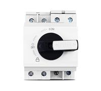 Interruttore automatico rotativo isolatore con maniglia rotante solare su guida DIN PV DC 1200V 32A for energia