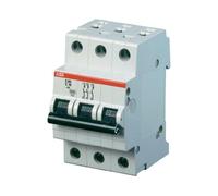 ABB S203-C25 - Interruttore automatico, caratter. B, 25 A, 3 poli