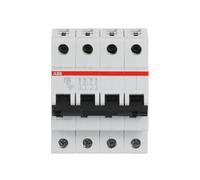 Interruttore magnetotermico ABB S204 4P 40A 6kA tipo C 4 moduli S529259
