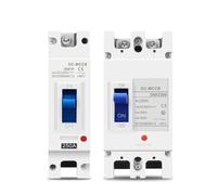 Interruttore automatico scatolato solare 1P 2P DC MCCB 100A-250A | Interruttore automatico solare DC 600V, 1P/2P, 100A-250A, protezione da sovraccarico certificata CE(2P,150A)