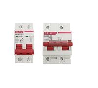 Interruttore automatico solare da 10 pezzi DC 1000V Mini interruttore di protezione sovraccarico 6A/10A/25A/40A/63A/80A/100A/125A 2P DC1000V Fotovoltaico MCB PV(80a)