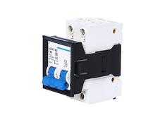 Interruttore automatico Staffe for interruttori automatici Base di montaggio MCB DZ47 C45 C65 L7 Fori telaio fisso 1P 2 3 4 poli Cremagliera nera in miniatura 1 pezzo (Color : Type2, Size : 1P)