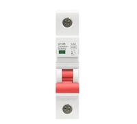 Interruttore automatico su guida Din GYM8 Curva C 6A 10A 16A 20A 25A 32A 40A 50A 63A 220V 1 pz(10A)