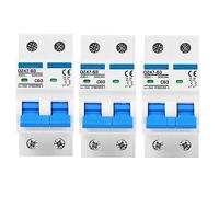 Interruttore automatico tipo AC 2P MCB 6A 16A 20A 25A 32A Protezione corrente 230V 400V Tensione Cortocircuito Sovraccarico Potenza 1 pz(1,6 Years)