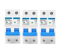 Interruttore automatico tipo AC Interruttore automatico 2P MCB 6A 16A 20A 25A 32A Protezione corrente 230V 400V Tensione Cortocircuito Sovraccarico Potenza 1 pz(1,25A)