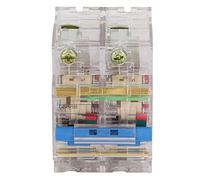 Interruttore automatico trasparente, interruttore di facile osservazione pneumatico Design modulare 400 V Forte spegnimento Alta sensibilità efficiente 2P(63A)