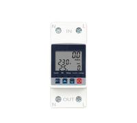 Interruttore automatico WIFI 110V 220V 63A smartlife Contatore di energia Timer di misurazione con protezione da tensione, corrente e perdite