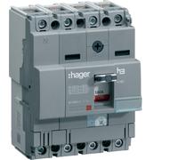 Interruttore Automatico X160 4P 25Ka 160A Sganc Tm ( HAGER cod. HHA161H )