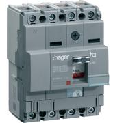 Interruttore Automatico X160 4P 25Ka 160A Sganc Tm ( HAGER cod. HHA161H )