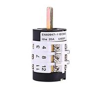 Interruttore avanti e indietro,220V/380V20A Smontagomme per auto in metallo Strumento per interruttore in avanti e retromarcia, interruttore universale per macchina per rastrellare pneumatici auto