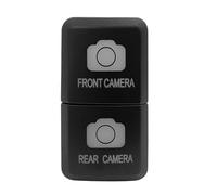 interruttore avviamento motore Interruttore a doppio pulsante da 12 V, barra luminosa a LED verde/blu con cavo, adatto per Toyota Bus 4Runner Hilux RAV4 Prado(Front rear camera)