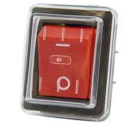 Interruttore basculante ON-OFF 230V AN01 con cappuccio di protezione IP55, testato TÜV - come KEDU HY12-9-7