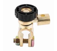 Interruttore Batteria Auto Universale, Isolatore Master Disconnettore Rosso, 12V 125A - Sicurezza Antifurto, Installazione Facile, Ideale per Veicoli (Nera)