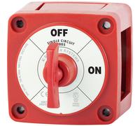 Interruttore Batteria Mini Serie 6005 Blu Singolo Circuito ON/OFF Barca Marina