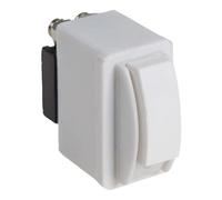 Interruttore bianco unipolare da incasso, 6 A 250 V