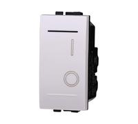 Interruttore Bipolare 0-1 16A, Compatibile Con Bticino Living Light (1 Pezzo, Bianco)