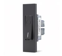 INTERRUTTORE BIPOLARE 16A SEIRE ZEN NERO MAPN202x-MAPN202N MAPAM