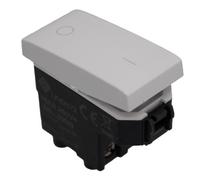 Interruttore Bipolare 2P 16A 220V, Compatibile Con Bticino Living, Compatibile Con Vimar Plana (1 Pezzo, Bianco)