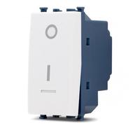 INTERRUTTORE BIPOLARE CON SPIA SUN COMPATIBILE VIMAR ARKE' BIANCA SUN-MAPSUN-F962BI MAPAM