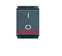Interruttore bipolare luminoso 1 modulo 16A Living classic Arc 7812.2