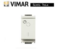 INTERRUTTORE BIPOLARE LUMINOSO 16AX 163036.B VIMAR IDEA BIANCO