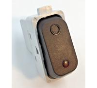 Interruttore bipolare luminoso marrone art.651 16 Molveno Legrand GL2000 NUOVO